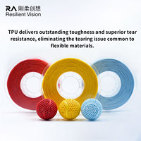 Filament 3D OEM brillant en TPU 85A 1 kg, filament flexible pour imprimante 3D, filament plastique haute brillance pour machine d'impression 3D FDM