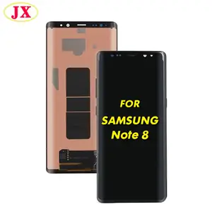 Original For Samsung Galaxy Note 8 N9500 Lcd Touch Screen Digitizer Assembly Frame 6.3", For Samsung Note8 Display