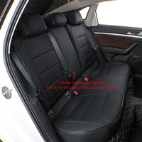 Fundas de Asiento de Coche Universales Personalizadas de Cuero Nappa de Alta Calidad de Fábrica EKR para Volkswagen Golf Passat Polo HR-V RX350