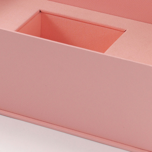 FANXI Magnetic Jewelry <b>Box</b> Logo Customized Necklace <b>Bracelet</b> Pouch Pink Jewelry Storage <b>Box</b> Luxury Cardboard <b>Gift</b> Packaging - Product Image 5