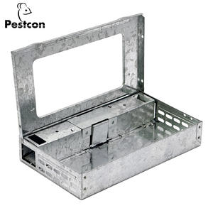 Piège à rats en métal multi-vivants avec couvercle transparent pour lutter efficacement contre les rongeurs pour le salon, la cuisine et le garage - Product Image 4