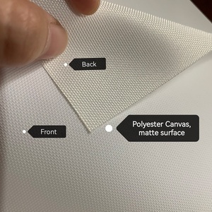 Trắng Sáng 100% Vải Bạt Polyester 600D 260G 280G Để In Kỹ Thuật Số - Product Image 3