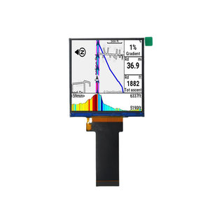 หน้าจอแสดงผล TFT LCD ขนาด 3.4 นิ้ว ความละเอียด 480x480 รูปทรงสี่เหลี่ยมจัตุรัส แบบ IPS รองรับ CPU/RGB/SPI ความสว่างสูง 550nits - Product Image 1