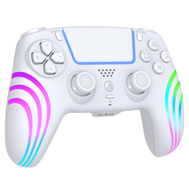 For PS5 Wireless Controller Blue-tooth Gamepad RGB Gaming Controller with Type-C Charging