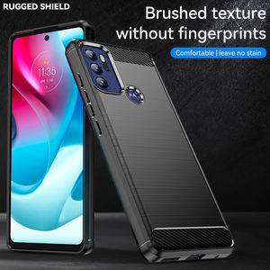 Funda de teléfono suave de silicona Tpu a prueba de golpes, accesorios para teléfono móvil superventas, funda trasera de fibra de carbono para <span class=keywords><strong>Motorola</strong></span> G60S - Product Image 4