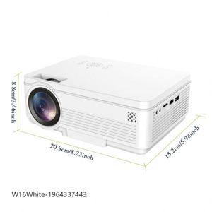 โปรเจคเตอร์พกพา HD 1280*720P LED 240 ANSI บลูทูธ Wifi ระยะฉายสั้น เครื่องเล่นมีเดียในบ้าน บีมเมอร์ โปรเจคเตอร์อัจฉริยะสำหรับการเดินทาง - Product Image 6