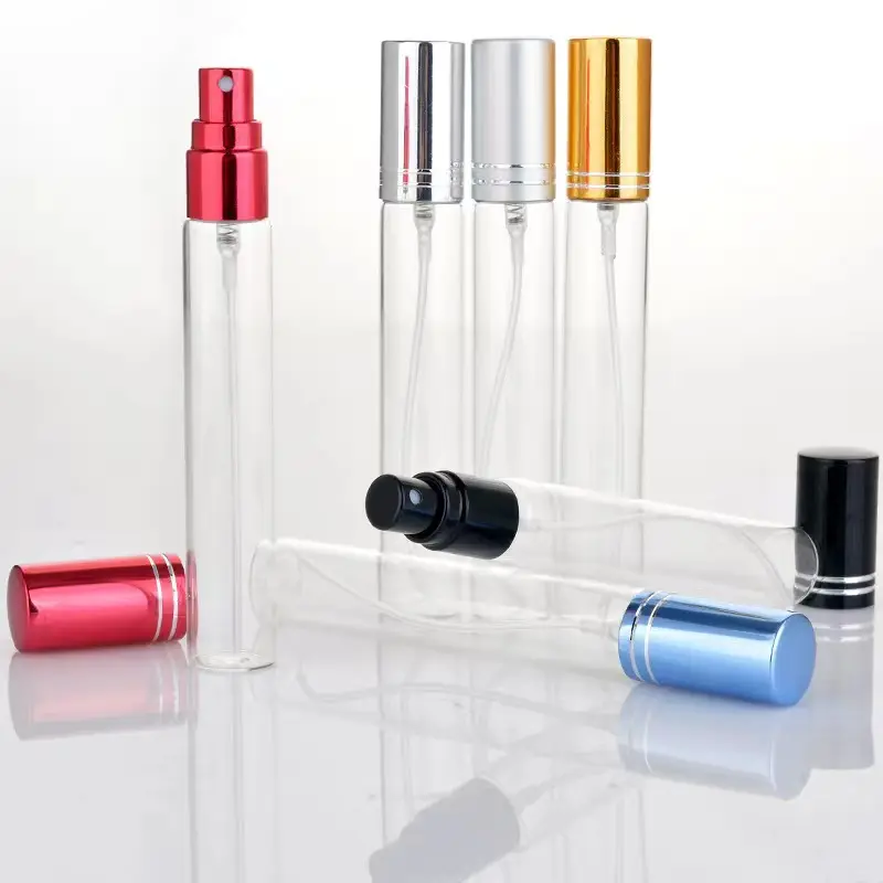 Schlussverkauf kundenspezifisch 5 ml / 10 ml / 15 ml mit Amizetor Glas Parfüm-Probenflaschen Kosmatische Glas-Parfüm-Sprühflasche