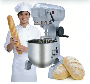 New Automatic Low Noise 40L Stainless Steel Bowl <strong>Mixer</strong> Grinder Cake <strong>Mixer</strong> Blender Kneading Hook Egg Beater Flat Flour Milk - Product Image 2