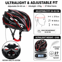 Casque de vélo de route en PC+EPS à 27 aérations, personnalisable avec logo OEM/ODM, pour adultes, idéal pour la conduite quotidienne - Vente en gros