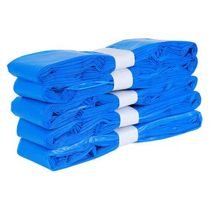 Sacchetti di rifiuti in plastica HDPE per uso domestico personalizzati in fabbrica 7 strati di sacchetti per pannolini riciclabili al limone viola - Product Image 5