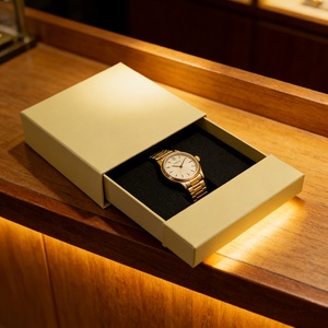 Eco-friendly High-End Custom Logo Rings Necklace Bracelet Cardboard Drawer Sliding Jewelry <b>Box</b> Paper <b>Box</b> - Product Image 2