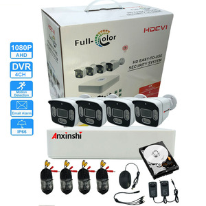 Kits <span class=keywords><strong>de</strong></span> Cámaras <span class=keywords><strong>de</strong></span> CCTV Analógicas <span class=keywords><strong>de</strong></span> 4 Canales a Todo Color con Disco Duro <span class=keywords><strong>de</strong></span> 500 GB para Uso en Interiores y Exteriores - Product Image 2