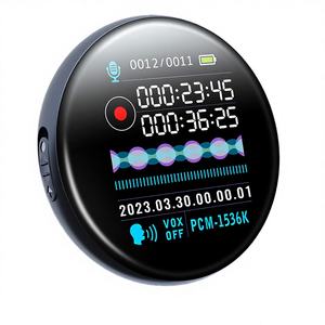 Grabadora de Voz Inteligente de Alta Definición de Aleación de Zinc de 1.69 Pulgadas, MP3, WAV, 16 GB, Reducción de Ruido, Activación por Voz, Ultra Larga Duración - Product Image 4