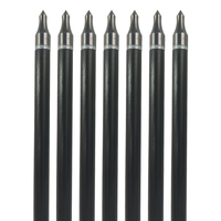 Flèche de tir à l'arc en fibre de verre 31 pouces pour arcs classiques de chasse et arcs composites