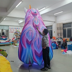 Jenor Taille Personnalisée Licorne <span class=keywords><strong>Gonflable</strong></span> Modèle de Dessin Animé <span class=keywords><strong>Gonflable</strong></span> Animal pour Événement à Thème - Product Image 6