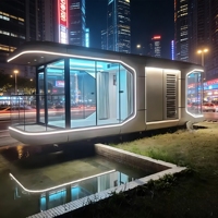 Les maisons conteneurs modernes préfabriquées de haute qualité les plus populaires pour les cabines spatiales dans les usines chinoises