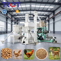 Équipement de traitement des aliments pour animaux à livraison rapide, extrudeuse d'aliments pour poissons de type humide à haut rendement, mini-machine à granulés d'aliments