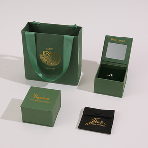 Hot Sale Premium Square Modern Mirror <b>Box</b> with Magnetic Closure Customizable for Jewelry <b>Packing</b> - Product Image 6