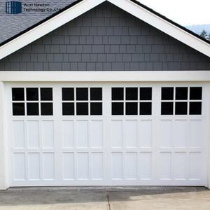 Couleur personnalisée Meilleur <span class=keywords><strong>prix</strong></span> Protection des doigts en aluminium coupe-vent Portes de garage en fer forgé pour petites fenêtres résidentielles - Product Image 4