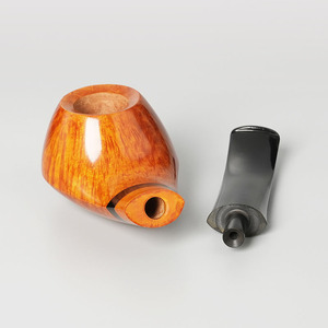 Xiaoxiong Usine Direct Fumer Pipes <span class=keywords><strong>Bruyer</strong></span> OEM ODM Surface de Sablage Lisse Caoutchouc Vulcanisé Briar Bois pour la Consommation de Tabac - Product Image 3