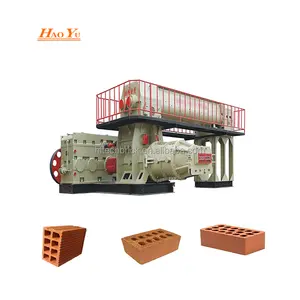 Price of Baoshen JKY75 Large Modern Brick Kiln Clay Solid Hollow Red Brick Machine
