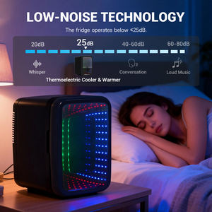 Mini-réfrigérateur cosmétique électrique portable 4L personnalisable pour <span class=keywords><strong>voiture</strong></span> et hôtel – Réfrigérateur de beauté thermoélectrique <span class=keywords><strong>chaud</strong></span> et <span class=keywords><strong>froid</strong></span> - Product Image 3