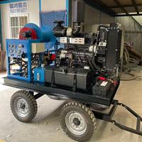 Nouvelle machine de nettoyage haute pression à moteur diesel, pulvérisateur d'eau robuste, pompe à jet d'eau, nettoyeur haute pression
