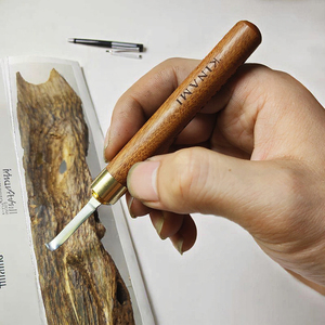Bán buôn tùy chỉnh tay <span class=keywords><strong>Sharp</strong></span> gỗ Craft Cutter Knife Set thân thiện với môi gỗ cong khắc Kit với gouges cho khắc gỗ - Product Image 3