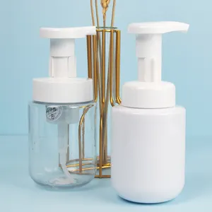 Body Wash Zeepdispenser Plastic Fles Herbruikbare Hotel Fles Voor Douchegel 200Ml Vloeibare Zeep Plastic Fles