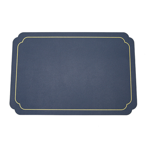 Mantel de Encaje de Cuero Ecológico Personalizable para Comida Occidental, Mantel de Mesa para Hotel y Hogar, Mantel de PU Impermeable y Resistente al Calor - Product Image 5