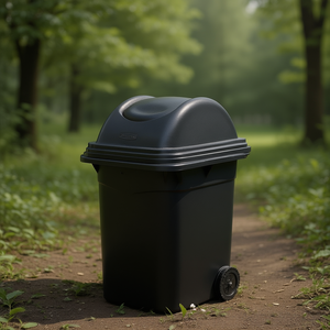 Coperchio oscillante nero per bidone dei rifiuti da 26,6 litri FG2956 FG306600BLA - Product Image 3