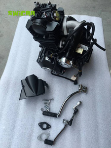 Moteur <span class=keywords><strong>Lifan</strong></span> <span class=keywords><strong>50cc</strong></span>, embrayage manuel, 4 vitesses, cylindre vertical, couleur noire - Product Image 2
