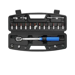 Adjustable Road Carbon Hand Bike Tool Kit With Preset Torque Wrench Spanner Set tool sets
