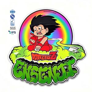 Bolsas de Mylar con corte de tinte ecológico Sello de cremallera a prueba de humedad Personalizable para dulces de alimentos para mascotas y artículos comestibles - Product Image 1