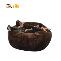 Pouf géant en forme de larme Pouf confortable en peluche avec rembourrage en forme de haricot pour adultes et enfants Canapés de salon paresseux