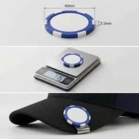 Jetons de poker vierges en ABS de qualité supérieure de 11,5 g pour impression UV, jetons de carte de visite personnalisés avec logo, marqueurs de balle de golf en gros