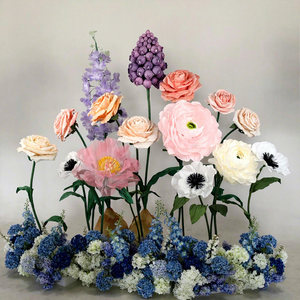 Set de Rosas Gigantes Artificiales de <span class=keywords><strong>EVA</strong></span> Personalizadas para Decoración de Bodas, Fiestas, Escaparates y Exhibiciones - Product Image 5