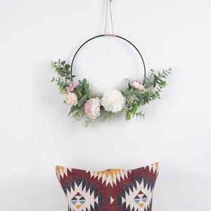 ผนังดอกไม้ประดิษฐ์ CallaFloral พร้อมดอกโบตั๋น สำหรับตกแต่งบ้าน งานแต่งงาน รุ่น CF01147 - Product Image 1