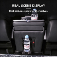 Boîte d'accoudoir Mercedes-Benz Vito W639 2003-2023, boîte de rangement pour console centrale de voiture avec charge sans fil pour Vito fourgonnette utilitaire