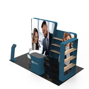 Triển lãm di động 10x10 triển lãm thương mại hiển thị gian hàng đứng Modular tradeshow hiển thị nhôm EXPO biểu ngữ thiết bị cho công bằng - Product Image 6