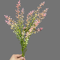 Fleurs artificielles en tissu de soie blanc pour bouquet de mariée, décoration de fête de mariage, en vente