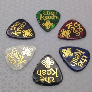 CHEER HAS Marke Gold Stamp ing Printing Gitarre Plektrum Verschiedene Materialien Benutzer definiertes Logo Unterschied liche Dicke Gitarren Picks Großhandel