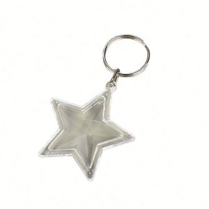 Portable Acrylic Photo Card Holder <b>Picture</b> Collecting Photo <b>Frame</b> Pendant Special Shape Keychain - Product Image 1