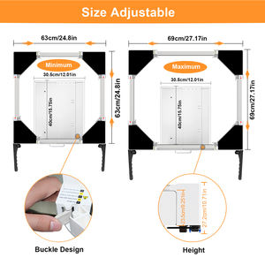 Support de lave-linge et de sèche-linge avec tiroir de rangement, base de lave-linge, vente directe d'usine, pour la maison, l'hôtel, l'appartement - Product Image 6
