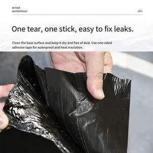 Membrana impermeabilizante de <span class=keywords><strong>aislamiento</strong></span> térmico autoadhesiva de asfalto para techo para reparaciones de Fugas-caucho butílico SBS betún butílico EPDM TPO - Product Image 4