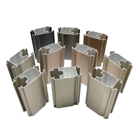 Portes en aluminium-bois respectueuses de l'environnement personnalisées avec réduction du bruit fini par les fabricants d'origine