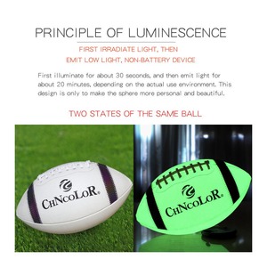 उच्च गुणवत्ता वाले टिकाऊ कस्टम क्लासिक होलोग्राफिक फ्लोरेसेंस पु समग्र चमड़े की कमर पट्टी अमेरिकी फुटबॉल प्रशिक्षण मुद्रित - Product Image 2