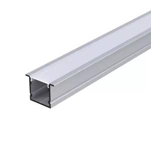 <span class=keywords><strong>Prix</strong></span> d'usine 1m/2m Profils en aluminium en forme de U Blanc Noir Canaux en aluminium pour bandes lumineuses LED - Product Image 1