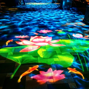 Projecteur d'ondes aquatiques pour la décoration murale et de plafond dans les hôtels, les restaurants et les projets d'aménagement intérieur commercial - Product Image 1