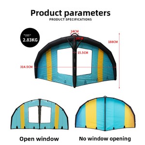 Nouvel arrivage en stock : Planche de surf gonflable HD pour sports nautiques extrêmes, avec poignée souple, pour Wing Foil, <span class=keywords><strong>Kite</strong></span> et SUP - Product Image 3